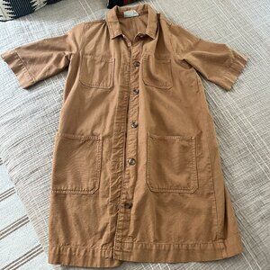 EVERLANE SHORT SLEEVE TRENCH SIZE 6
